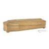 COFFIN CASKET YELLOW PINE DISTRIBUTED FOR FUNERAL HOMES 100% MADE IN ITALY