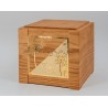 CINERARY URN BRASS DECORATION DISTRIBUTED FOR FUNERAL HOMES 100% MADE IN ITALY & CREMATION