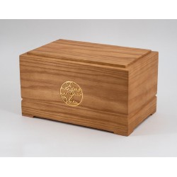 CINERARY URN BRASS DECORATION DISTRIBUTED FOR FUNERAL HOMES 100% MADE IN ITALY & CREMATION