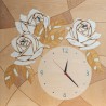 INLAID WALL CLOCK DISTRIBUTED FOR FUNERAL HOMES & CREMATION 100% MADE IN ITALY