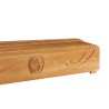 COFFIN CASKET JESUS ENGRAVED YELLOW PINE DISTRIBUTED FOR FUNERAL HOMES 100% MADE IN ITALY