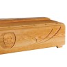 COFANO FUNEBRE PADRE PIO YELLOW PINE DISTRIBUITO ALL'INGROSSO 100% MADE IN ITALY