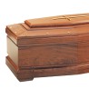 COFFIN CASKET SAPELE MAHOGANY DISTRIBUTED FOR FUNERAL HOMES 100% MADE IN ITALY