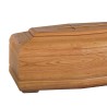 COFFIN CASKET AMERICAN OAK DISTRIBUTED FOR FUNERAL HOMES 100% MADE IN ITALY