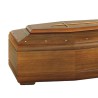 COFFIN CASKET WALNUT DISTRIBUTED FOR FUNERAL HOMES 100% MADE IN ITALY