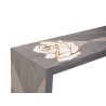 KONSOLE HOLZEINLEGEARBEITET VERTRIEBT FÜR BESTATTUNGSINSTITUT 100% MADE IN ITALY & KREMATION