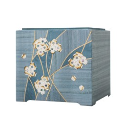 URNE FUNERAIRE EN MARQUETERIE DISTRIBUÉ POUR POMPES FUNÈBRES ET MAISONS 100% ITALIEN