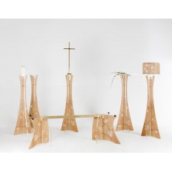 CAPILLA PARA VELATORIO CEREZO MADERA Y MARQUETERIA PARA FUNERARIAS,TANATORIOS Y CASA 100% ITALIANO