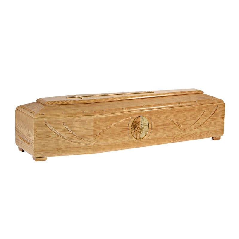 COFFIN CASKET BRASS ACCESSORY YELLOW PINE PRODUCED & DISTRIBUTED BY ROTASTYLE 100% MADE IN ITALY COFFIN CASKET BRASS ACCESSORY YELLOW PINE PRODUCED & DISTRIBUTED BY ROTASTYLE 100% MADE IN ITALY