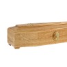 COFFIN CASKET BRASS ACCESSORY YELLOW PINE PRODUCED & DISTRIBUTED BY ROTASTYLE 100% MADE IN ITALY