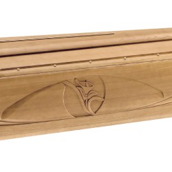 COFANO FUNEBRE CALLA FRASSINO OLIVATO DISTRIBUITO ALL'INGROSSO 100% MADE IN ITALY
