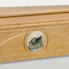 COFFIN CASKET INFINITY ALPINE YELLOW PINE PRODUCED & DISTRIBUTED BY ROTASTYLE 100% MADE IN ITALY