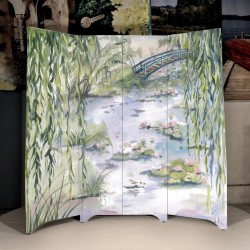 FUNCTIONAL BACKDROP SCREEN WITH NATURE DISTRIBUTED FOR FUNERAL HOMES 100% MADE IN ITALY