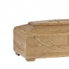 COFFIN CASKET VIRGIN BRASS YELLOW PINE PRODUCED & DISTRIBUTED BY ROTASTYLE 100% MADE IN ITALY