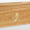 COFFIN CASKET VIRGIN BRASS YELLOW PINE PRODUCED & DISTRIBUTED BY ROTASTYLE 100% MADE IN ITALY