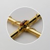 BRASS CROSS ORIONE FOR COFFIN CASKET DISTRIBUTED FOR FUNERAL HOMES 100% MADE IN ITALY