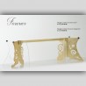 FUNCTIONAL PLEXIGLASS FURNISHINGS WITH GOLD-LEAF DISTRIBUTED FOR FUNERAL HOMES 100% MADE IN ITALY