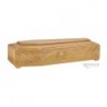 COFFIN CASKET VIRGIN BRASS YELLOW PINE PRODUCED & DISTRIBUTED BY ROTASTYLE 100% MADE IN ITALY