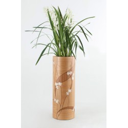 Inlaid planter CILIEGIO IN FIORE