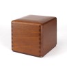 COFFIN CASKET DOVETAIL MAHOGANY DISTRIBUTED FOR FUNERAL HOMES 100% MADE IN ITALY