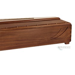 COFANO FUNEBRE CODA DI RONDINE MOGANO DISTRIBUITO ALL'INGROSSO 100% MADE IN ITALY