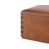 CINERARY URN DOVETAIL AMERICAN MAHOGANY DISTRIBUTED FOR FUNERAL HOMES & CREMATION 100% MADE IN ITALY