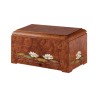 INLAID CINERARY URN DISTRIBUTED FOR FUNERAL HOMES & CREMATION 100% MADE IN ITALY