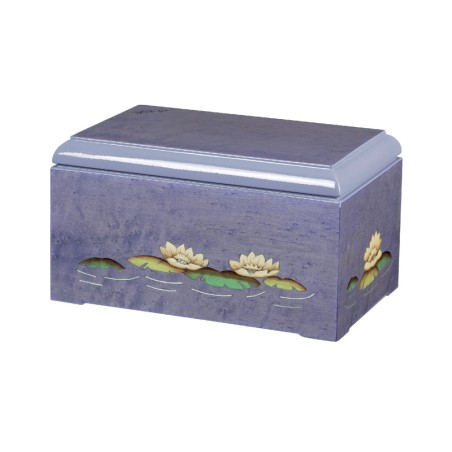 INLAID CINERARY URN DISTRIBUTED FOR FUNERAL HOMES & CREMATION 100% MADE IN ITALY