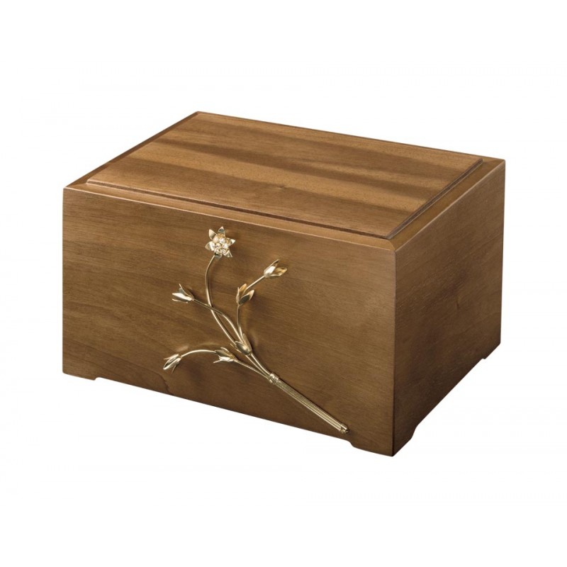 CINERARY URN SOFFIO BRASS DECORATION DISTRIBUTED FOR FUNERAL HOMES 100% MADE IN ITALY & CREMATION