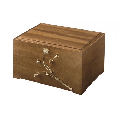 CINERARY URN SOFFIO BRASS DECORATION DISTRIBUTED FOR FUNERAL HOMES 100% MADE IN ITALY & CREMATION