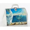 Urn carrier bag in leather Porto Sicuro