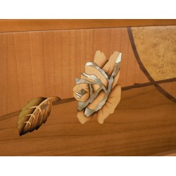 COFFIN CASKET INLAID WALNUT DISTRIBUTED FOR FUNERAL HOMES 100% MADE IN ITALY