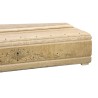 COFFIN CASKET INLAID ASH WOOD DISTRIBUTED FOR FUNERAL HOMES 100% MADE IN ITALY